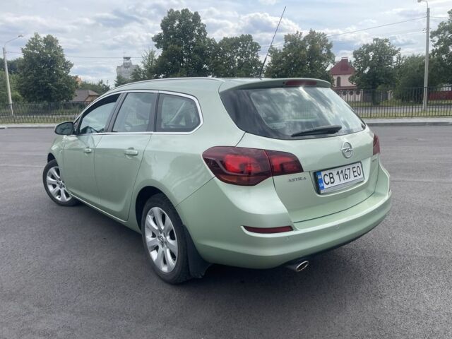 Зеленый Опель Астра, объемом двигателя 1.4 л и пробегом 268 тыс. км за 6300 $, фото 5 на Automoto.ua