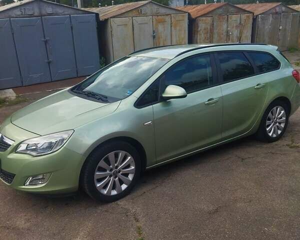 Зеленый Опель Астра, объемом двигателя 1.6 л и пробегом 204 тыс. км за 6600 $, фото 2 на Automoto.ua