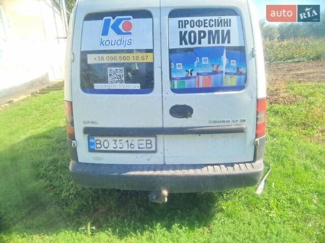 Белый Опель Комбо груз.-пасс., объемом двигателя 1.7 л и пробегом 330 тыс. км за 1000 $, фото 11 на Automoto.ua