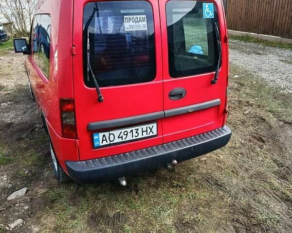 Червоний Опель Комбо вант.-пас., об'ємом двигуна 1.69 л та пробігом 320 тис. км за 3200 $, фото 2 на Automoto.ua