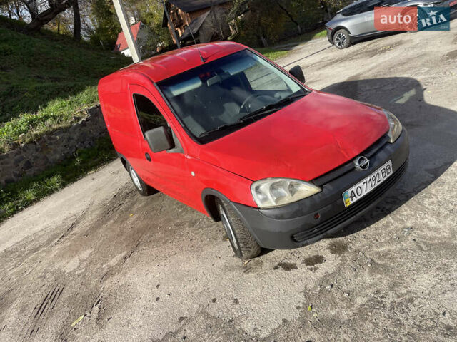 Опель Комбо вант.-пас. 2005 у Остоге на Automoto.ua Червоний Опель Комбо вант.-пас., об'ємом двигуна 1.3 л та пробігом 280 тис. км за 3000 $, фото 2 на Automoto.ua