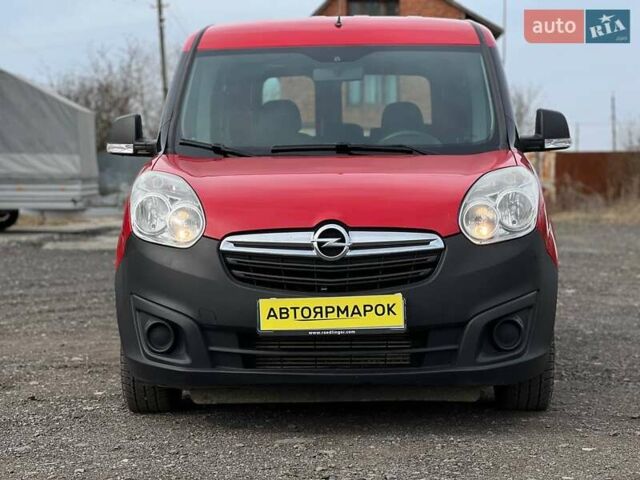 Красный Опель Комбо груз.-пасс., объемом двигателя 1.6 л и пробегом 215 тыс. км за 12890 $, фото 6 на Automoto.ua