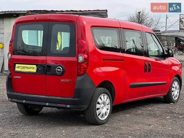 Красный Опель Комбо груз.-пасс., объемом двигателя 1.6 л и пробегом 215 тыс. км за 12890 $, фото 7 на Automoto.ua