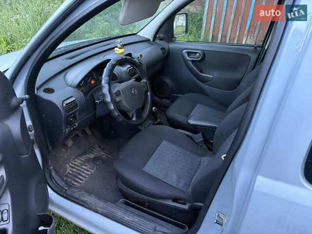 Серый Опель Комбо груз.-пасс., объемом двигателя 1.69 л и пробегом 350 тыс. км за 3500 $, фото 5 на Automoto.ua
