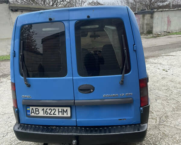 Синий Опель Комбо груз.-пасс., объемом двигателя 1.69 л и пробегом 417 тыс. км за 2700 $, фото 11 на Automoto.ua