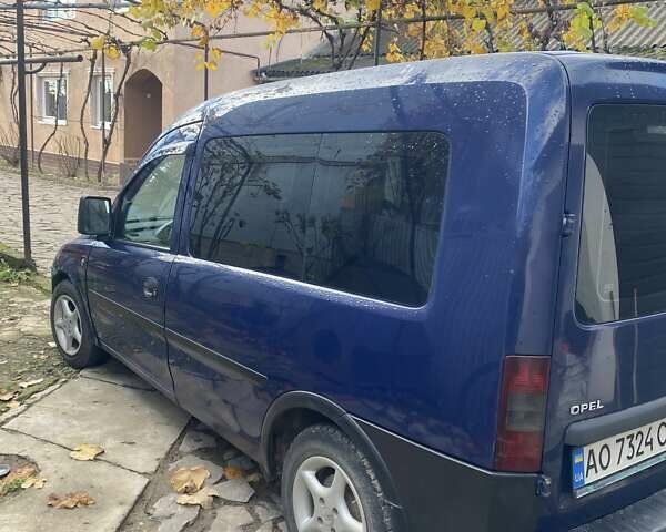 Синій Опель Комбо вант.-пас., об'ємом двигуна 1.25 л та пробігом 241 тис. км за 4300 $, фото 1 на Automoto.ua