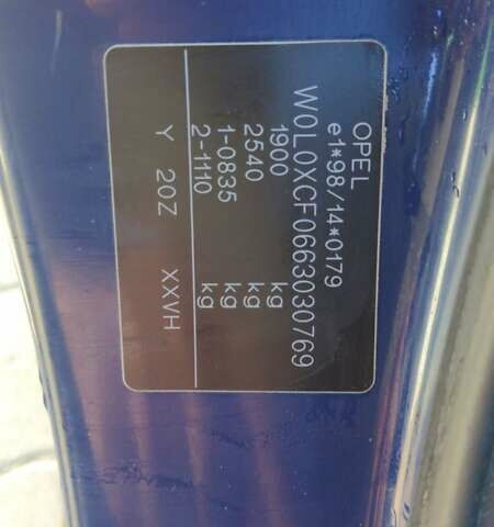 Синий Опель Комбо груз.-пасс., объемом двигателя 1.6 л и пробегом 283 тыс. км за 3650 $, фото 2 на Automoto.ua