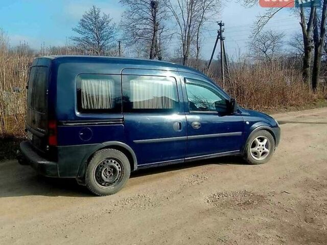 Синий Опель Комбо груз.-пасс., объемом двигателя 1.7 л и пробегом 280 тыс. км за 4750 $, фото 3 на Automoto.ua