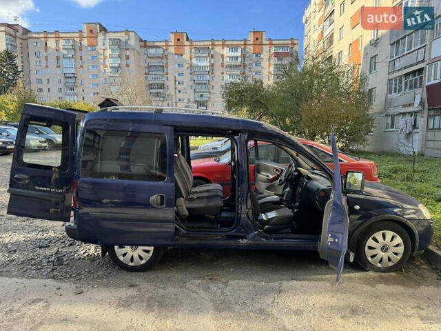 Синий Опель Комбо груз.-пасс., объемом двигателя 1.69 л и пробегом 190 тыс. км за 4800 $, фото 6 на Automoto.ua