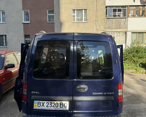 Синий Опель Комбо груз.-пасс., объемом двигателя 1.69 л и пробегом 190 тыс. км за 4800 $, фото 17 на Automoto.ua