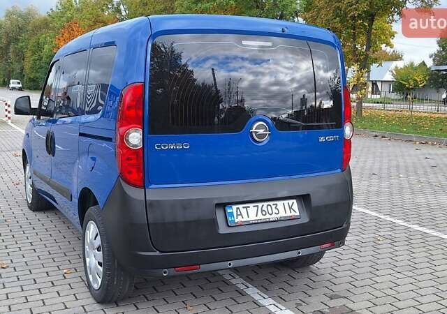 Синий Опель Комбо груз.-пасс., объемом двигателя 1.6 л и пробегом 192 тыс. км за 10850 $, фото 16 на Automoto.ua