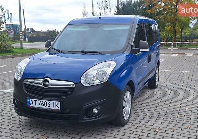 Синий Опель Комбо груз.-пасс., объемом двигателя 1.6 л и пробегом 192 тыс. км за 10850 $, фото 9 на Automoto.ua