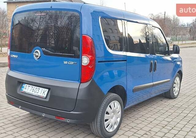 Синий Опель Комбо груз.-пасс., объемом двигателя 1.6 л и пробегом 193 тыс. км за 10800 $, фото 6 на Automoto.ua