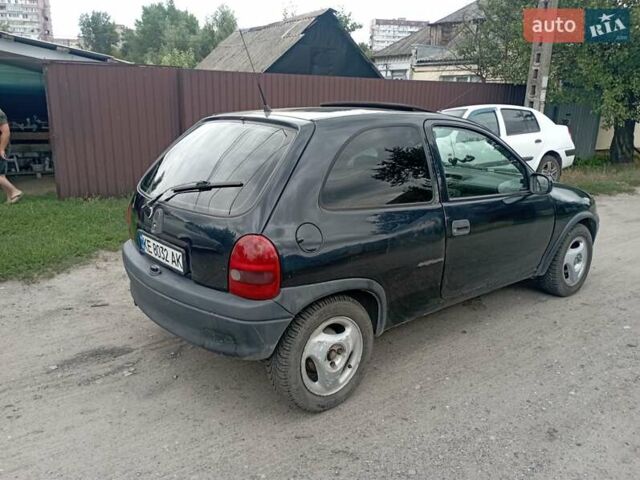 Черный Опель Корса, объемом двигателя 1.2 л и пробегом 450 тыс. км за 1700 $, фото 6 на Automoto.ua