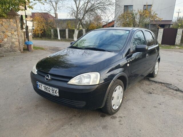Черный Опель Корса, объемом двигателя 1 л и пробегом 204 тыс. км за 1600 $, фото 1 на Automoto.ua
