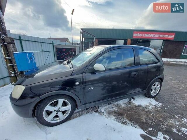 Черный Опель Корса, объемом двигателя 1.2 л и пробегом 140 тыс. км за 3200 $, фото 1 на Automoto.ua