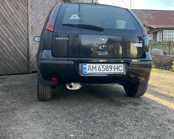 Опель Корса 2004 в Житомире на Automoto.ua Черный Опель Корса, объемом двигателя 1.2 л и пробегом 224 тыс. км за 2900 $, фото 2 на Automoto.ua