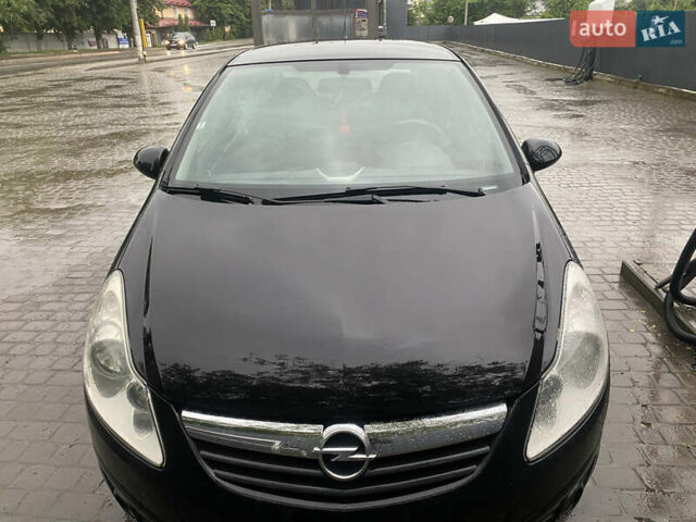 Черный Опель Корса, объемом двигателя 1.25 л и пробегом 309 тыс. км за 3500 $, фото 3 на Automoto.ua