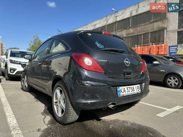 Черный Опель Корса, объемом двигателя 1.69 л и пробегом 258 тыс. км за 6300 $, фото 11 на Automoto.ua