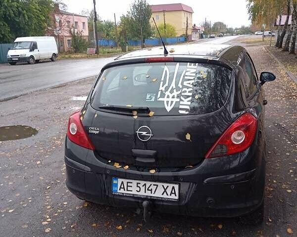 Опель Корса 2008 в Кегичевке на Automoto.ua Черный Опель Корса, объемом двигателя 1.23 л и пробегом 285 тыс. км за 3700 $, фото 2 на Automoto.ua