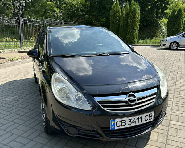 Черный Опель Корса, объемом двигателя 1.2 л и пробегом 139 тыс. км за 3999 $, фото 1 на Automoto.ua
