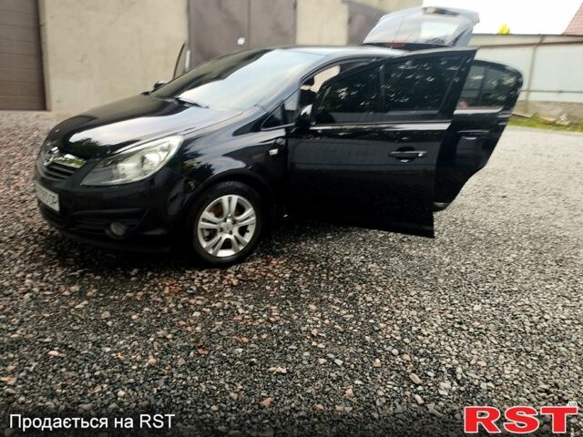 Черный Опель Корса, объемом двигателя 1.2 л и пробегом 203 тыс. км за 3500 $, фото 7 на Automoto.ua