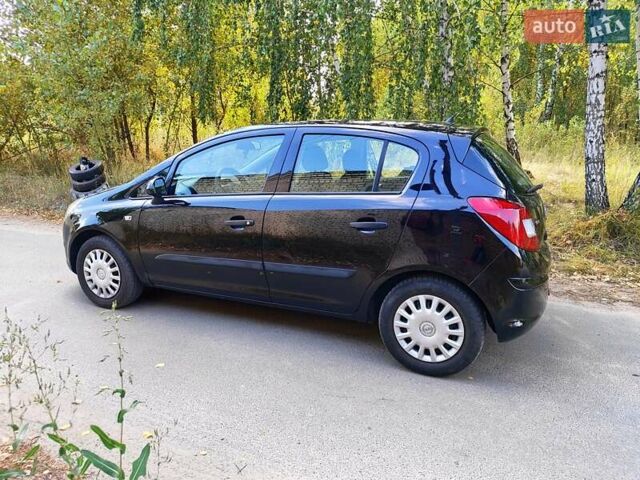 Черный Опель Корса, объемом двигателя 1.34 л и пробегом 170 тыс. км за 4800 $, фото 14 на Automoto.ua