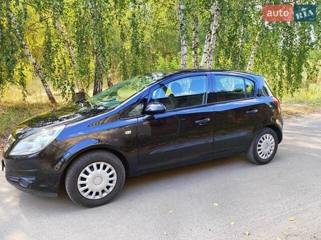 Черный Опель Корса, объемом двигателя 1.34 л и пробегом 170 тыс. км за 4800 $, фото 13 на Automoto.ua