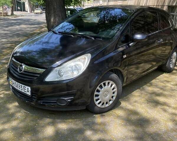 Черный Опель Корса, объемом двигателя 1.2 л и пробегом 204 тыс. км за 3800 $, фото 1 на Automoto.ua