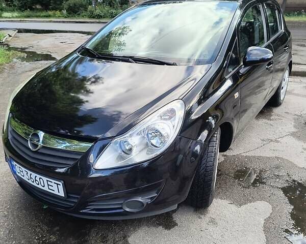Черный Опель Корса, объемом двигателя 1.22 л и пробегом 196 тыс. км за 7300 $, фото 6 на Automoto.ua