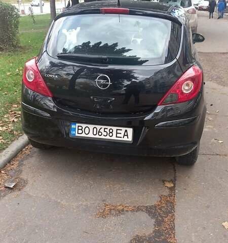 Опель Корса 2009 у Тернополі на Automoto.ua Чорний Опель Корса, об'ємом двигуна 1.23 л та пробігом 190 тис. км за 3400 $, фото 3 на Automoto.ua