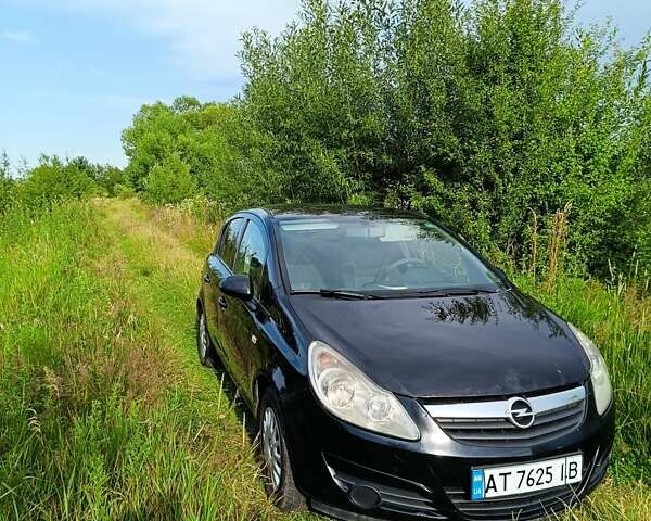Черный Опель Корса, объемом двигателя 1.3 л и пробегом 233 тыс. км за 3599 $, фото 1 на Automoto.ua