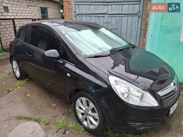 Черный Опель Корса, объемом двигателя 1 л и пробегом 225 тыс. км за 4700 $, фото 7 на Automoto.ua