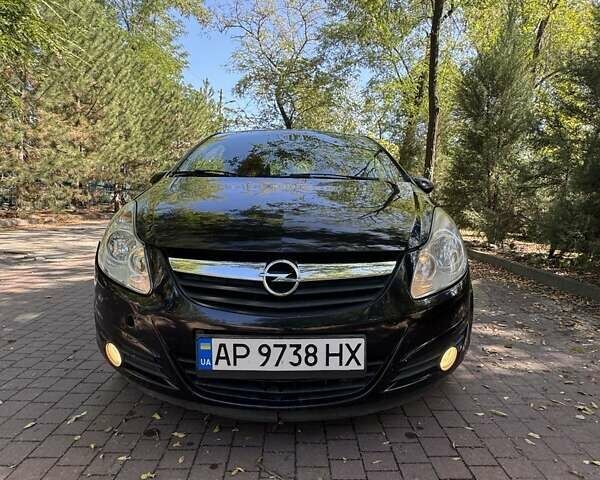 Черный Опель Корса, объемом двигателя 1.25 л и пробегом 195 тыс. км за 4200 $, фото 8 на Automoto.ua