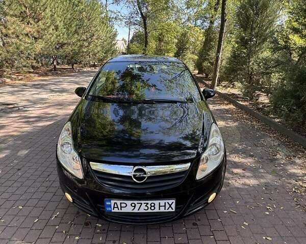 Черный Опель Корса, объемом двигателя 1.25 л и пробегом 195 тыс. км за 4200 $, фото 7 на Automoto.ua