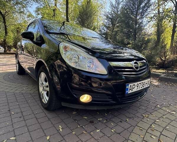 Черный Опель Корса, объемом двигателя 1.25 л и пробегом 195 тыс. км за 4200 $, фото 5 на Automoto.ua