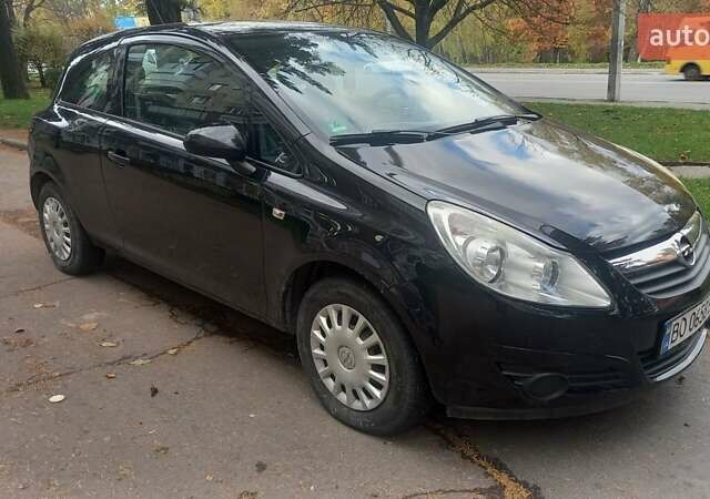 Опель Корса 2009 у Тернополі на Automoto.ua Чорний Опель Корса, об'ємом двигуна 1.23 л та пробігом 190 тис. км за 3400 $, фото 2 на Automoto.ua