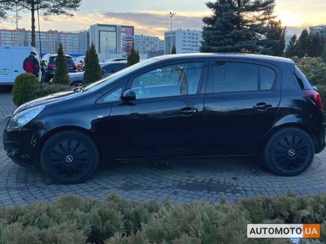 Черный Опель Корса, объемом двигателя 1.4 л и пробегом 216 тыс. км за 4900 $, фото 3 на Automoto.ua