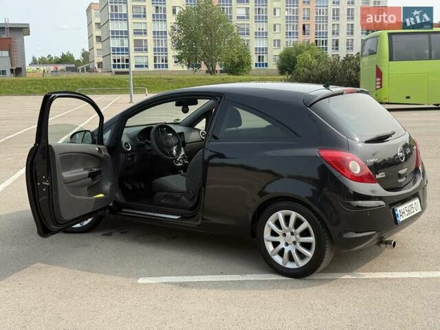 Черный Опель Корса, объемом двигателя 1.4 л и пробегом 226 тыс. км за 4700 $, фото 1 на Automoto.ua
