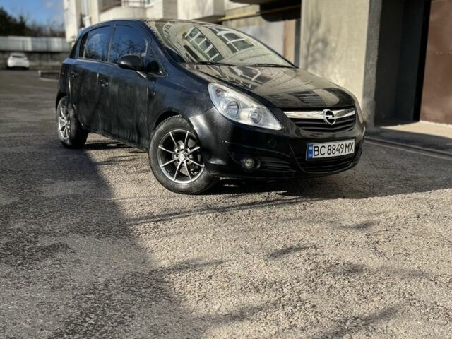 Черный Опель Корса, объемом двигателя 1.2 л и пробегом 344 тыс. км за 3399 $, фото 1 на Automoto.ua