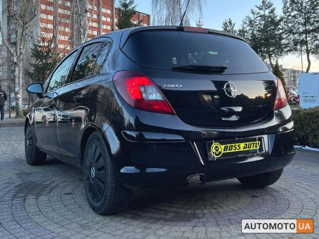 Черный Опель Корса, объемом двигателя 1.4 л и пробегом 216 тыс. км за 4900 $, фото 4 на Automoto.ua