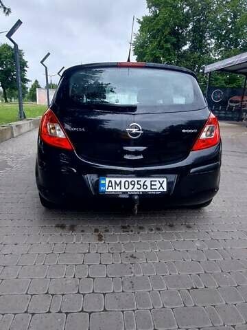 Черный Опель Корса, объемом двигателя 1.25 л и пробегом 218 тыс. км за 5800 $, фото 5 на Automoto.ua