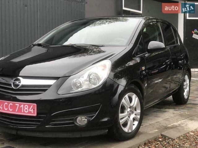 Черный Опель Корса, объемом двигателя 1.3 л и пробегом 174 тыс. км за 6150 $, фото 5 на Automoto.ua