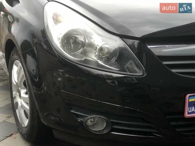 Черный Опель Корса, объемом двигателя 1.3 л и пробегом 174 тыс. км за 6150 $, фото 13 на Automoto.ua