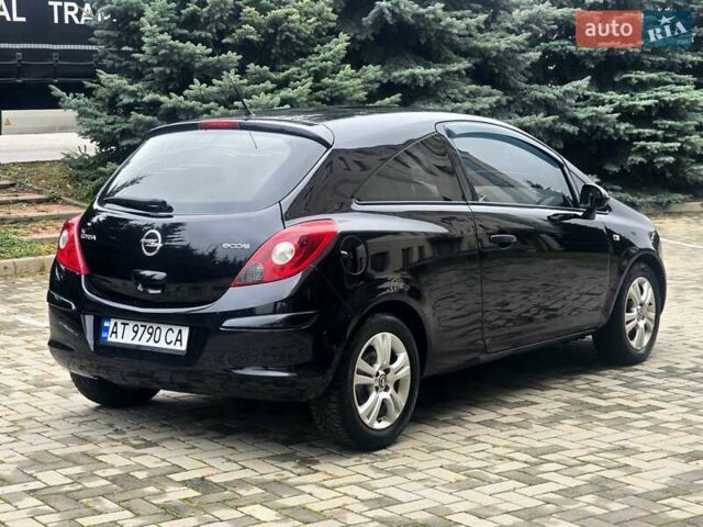 Черный Опель Корса, объемом двигателя 1.25 л и пробегом 134 тыс. км за 3900 $, фото 9 на Automoto.ua