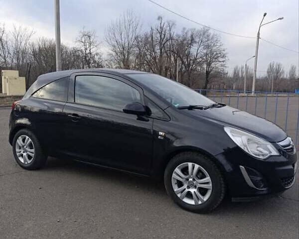 Черный Опель Корса, объемом двигателя 1.4 л и пробегом 210 тыс. км за 5550 $, фото 3 на Automoto.ua