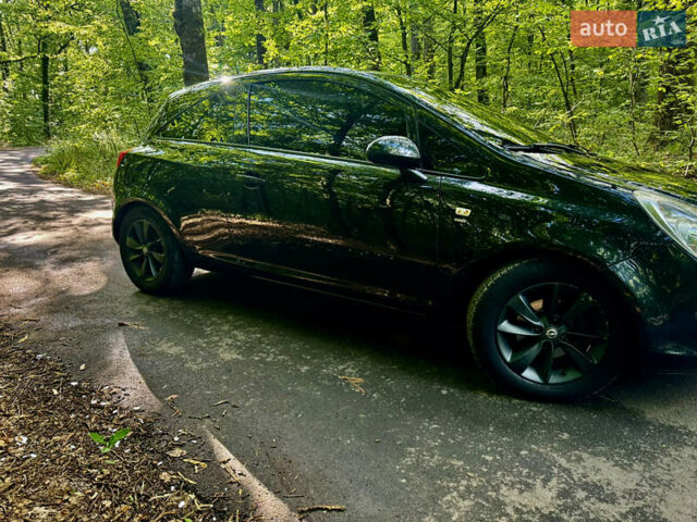 Черный Опель Корса, объемом двигателя 1.25 л и пробегом 173 тыс. км за 5900 $, фото 3 на Automoto.ua