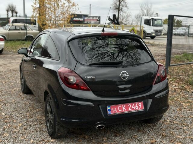 Черный Опель Корса, объемом двигателя 1.4 л и пробегом 232 тыс. км за 6000 $, фото 4 на Automoto.ua