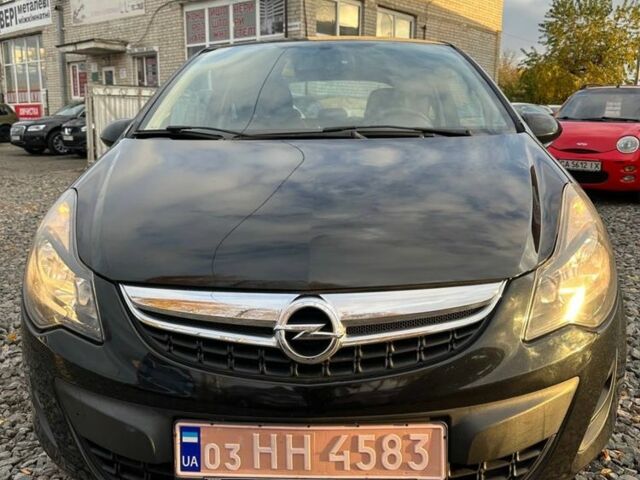 Черный Опель Корса, объемом двигателя 1.2 л и пробегом 126 тыс. км за 5950 $, фото 4 на Automoto.ua