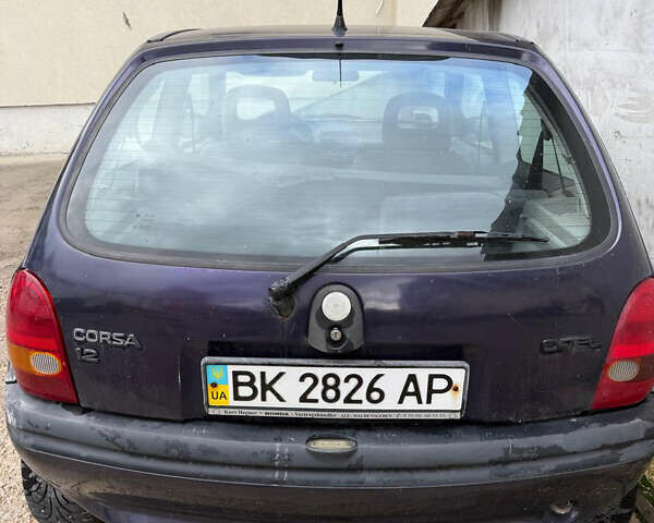 Фиолетовый Опель Корса, объемом двигателя 1.2 л и пробегом 250 тыс. км за 1000 $, фото 3 на Automoto.ua